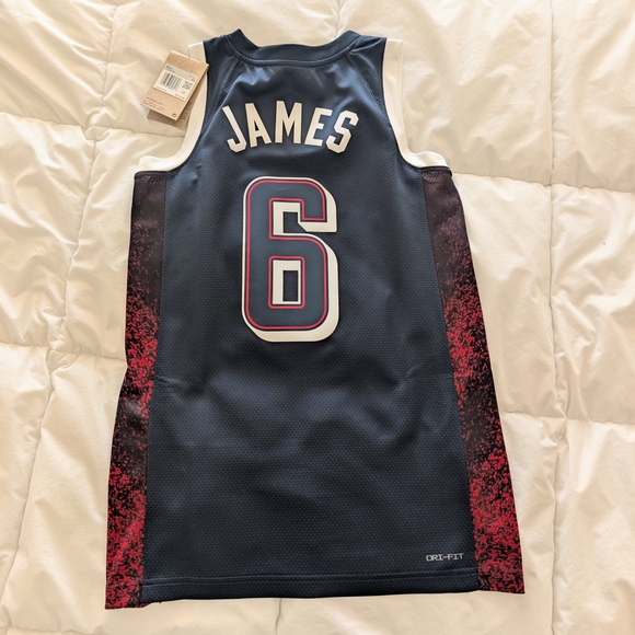 Team Usa Lebron Jersey Nike XL LeBron James Team USA Basketball